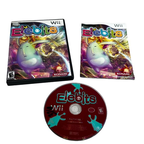 Video Games & Consoles Wii Elebits Game With Instruction Booklet Case